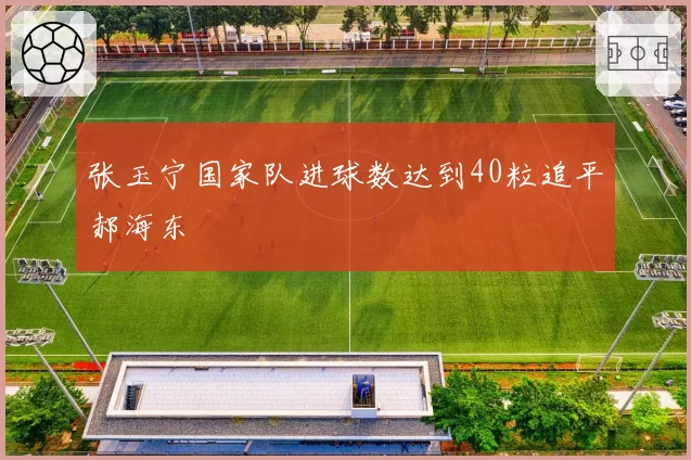 张玉宁国家队进球数达到40粒追平郝海东